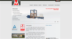 Desktop Screenshot of mazermakina.com.tr