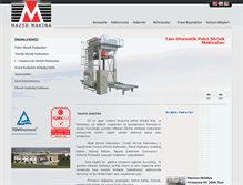 Tablet Screenshot of mazermakina.com.tr